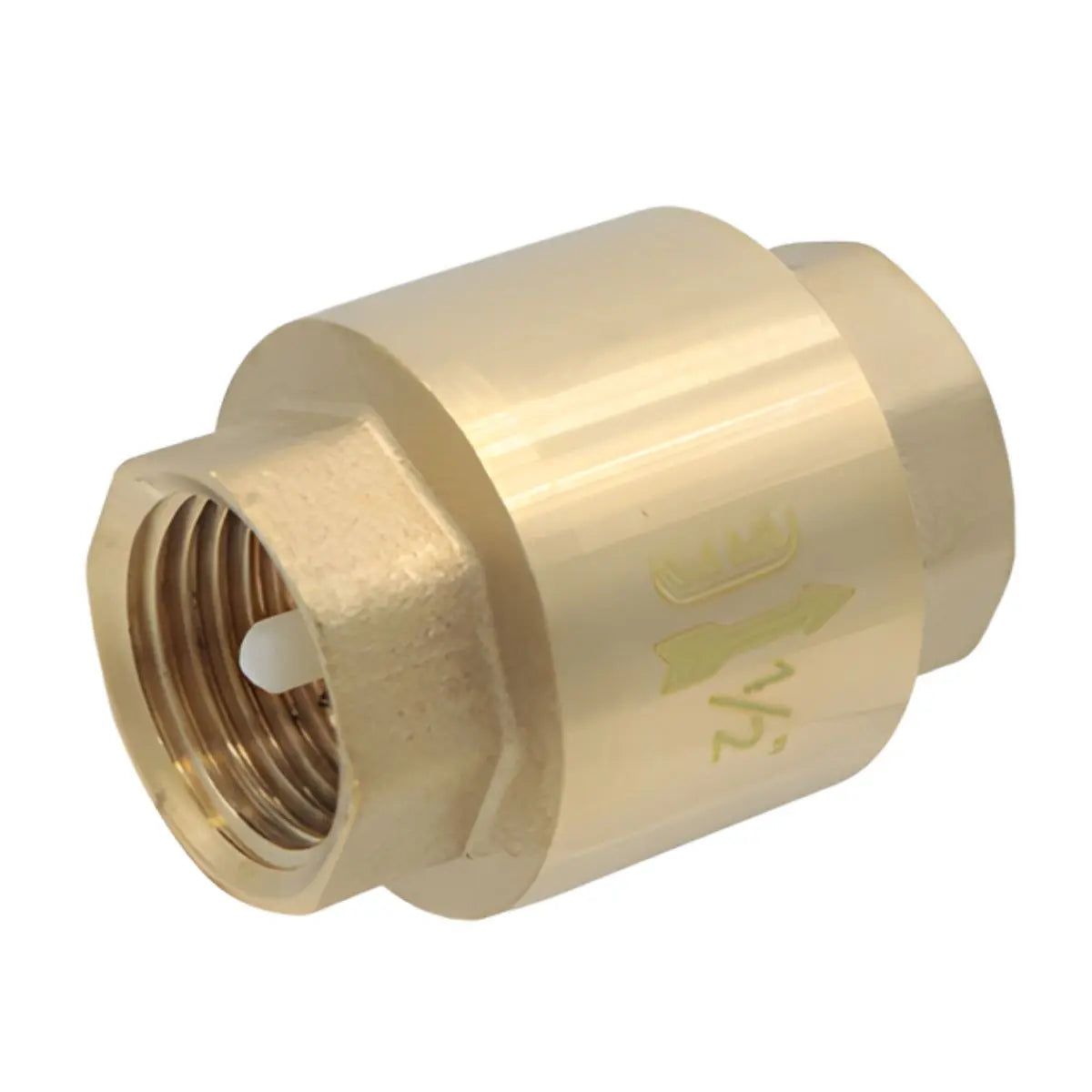 Válvula Check Resorte CNX 3/4" × 3/4" Laton INNER 15PZ - CNX - vista lateral