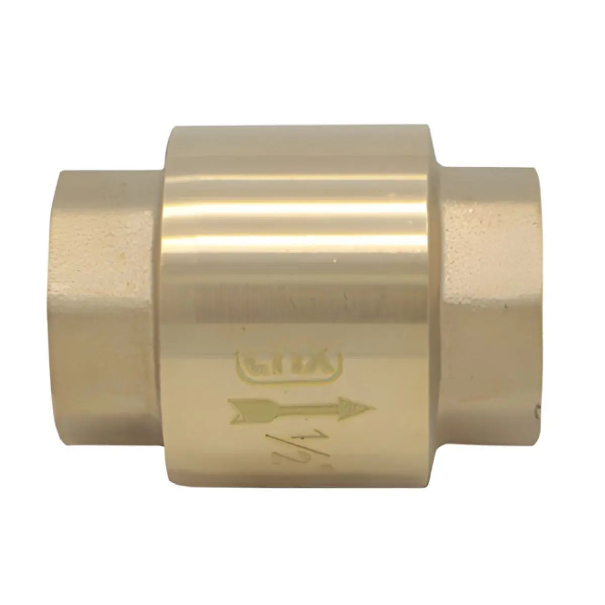 Válvula Check Resorte CNX 3/4" × 3/4" Laton INNER 15PZ - CNX - vista trasera