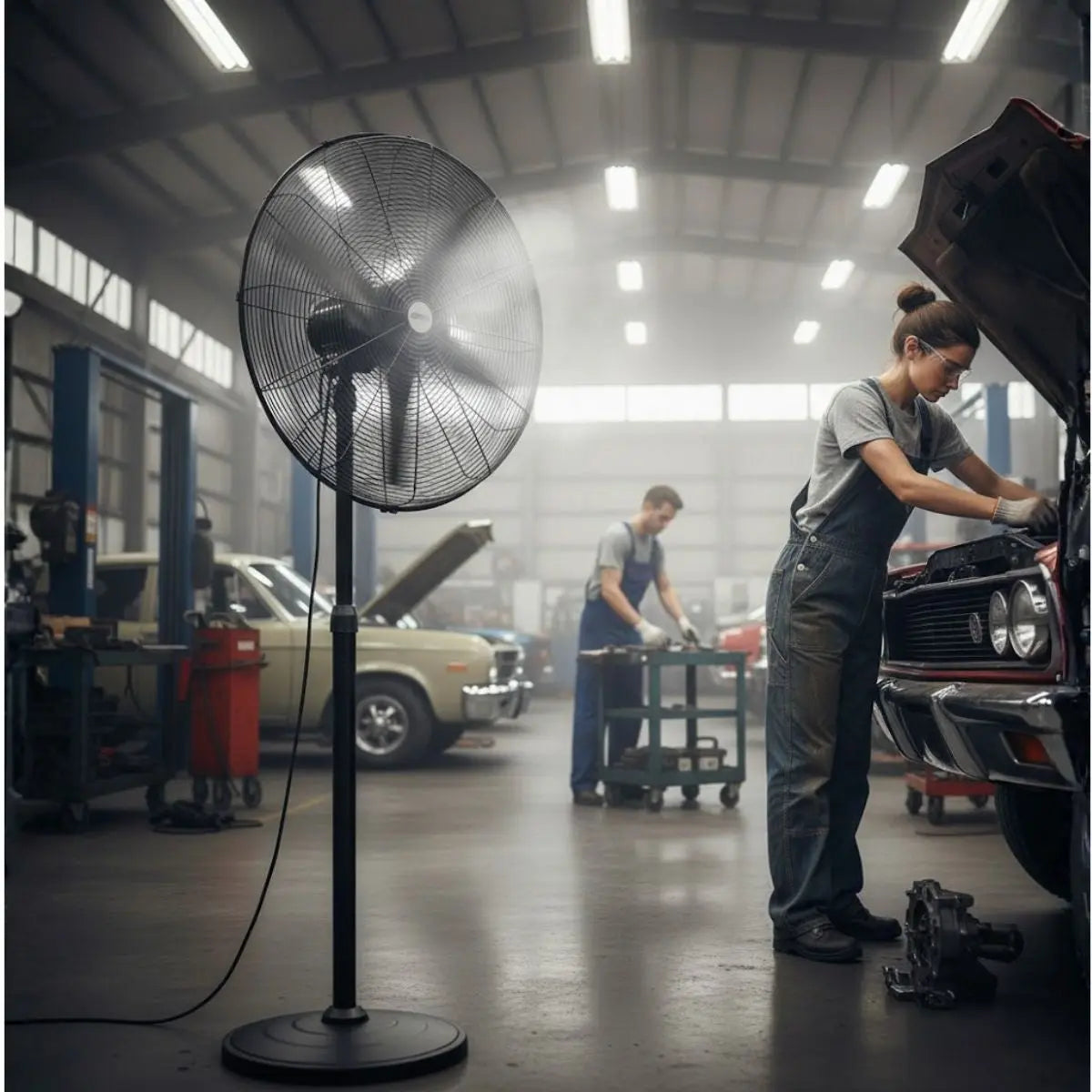 Ventilador Industrial con Pedestal Alta Velocidad 26” Adir 3PZ - Adir - empaque