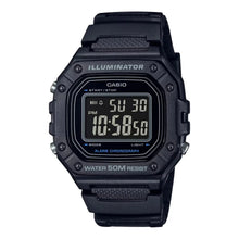 Reloj Casio Illuminator W-218H-1BVCF Color Negro - Casio - empaque