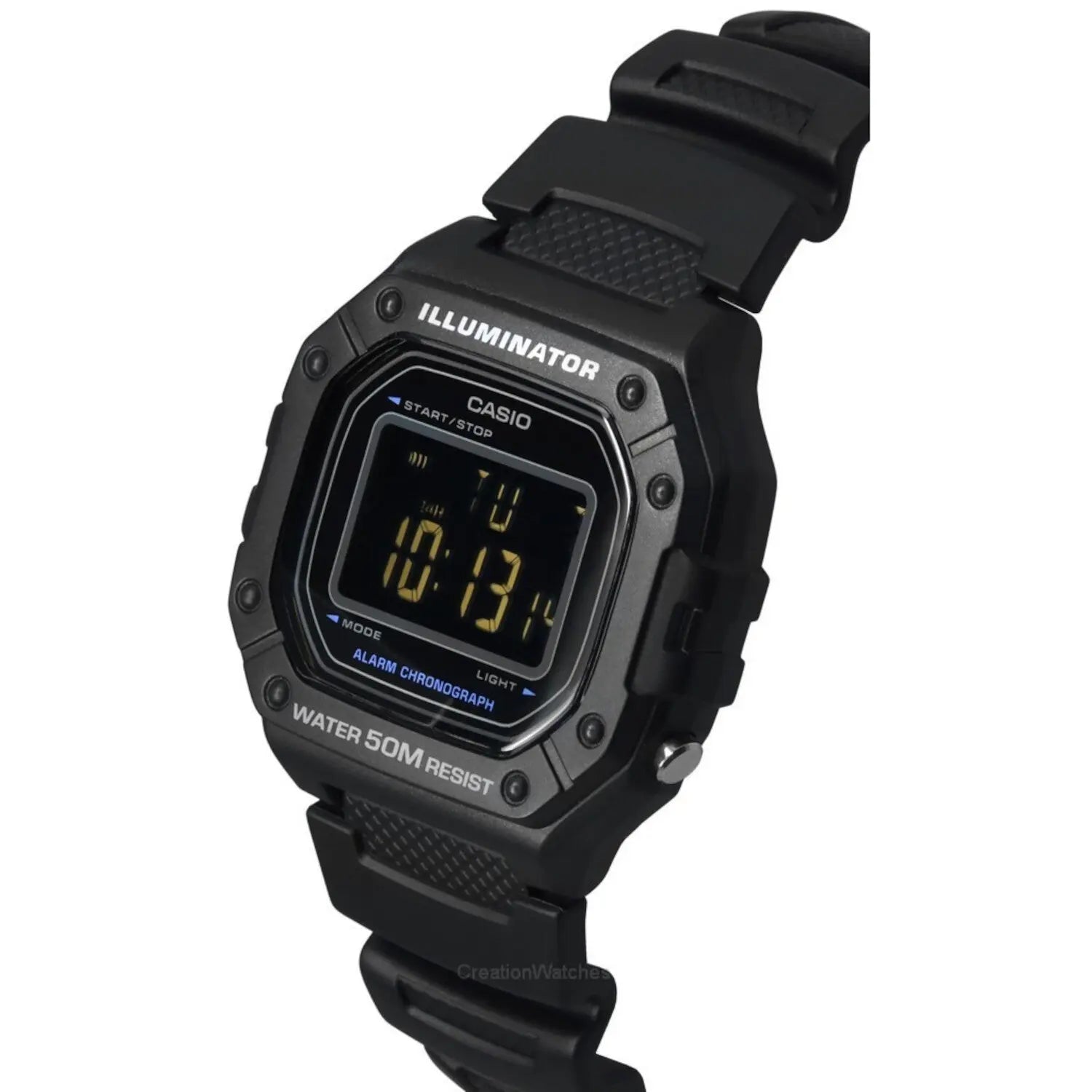 Reloj Casio Illuminator W-218H-1BVCF Color Negro - Casio - detalle