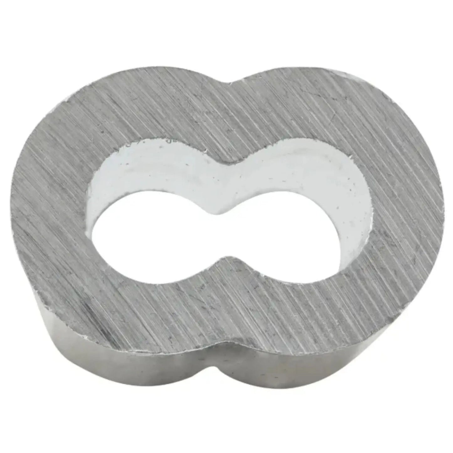 50pz Casquillo Aluminio Doble 1/4" Dogotuls Acero Cable - Dogotuls - detalle