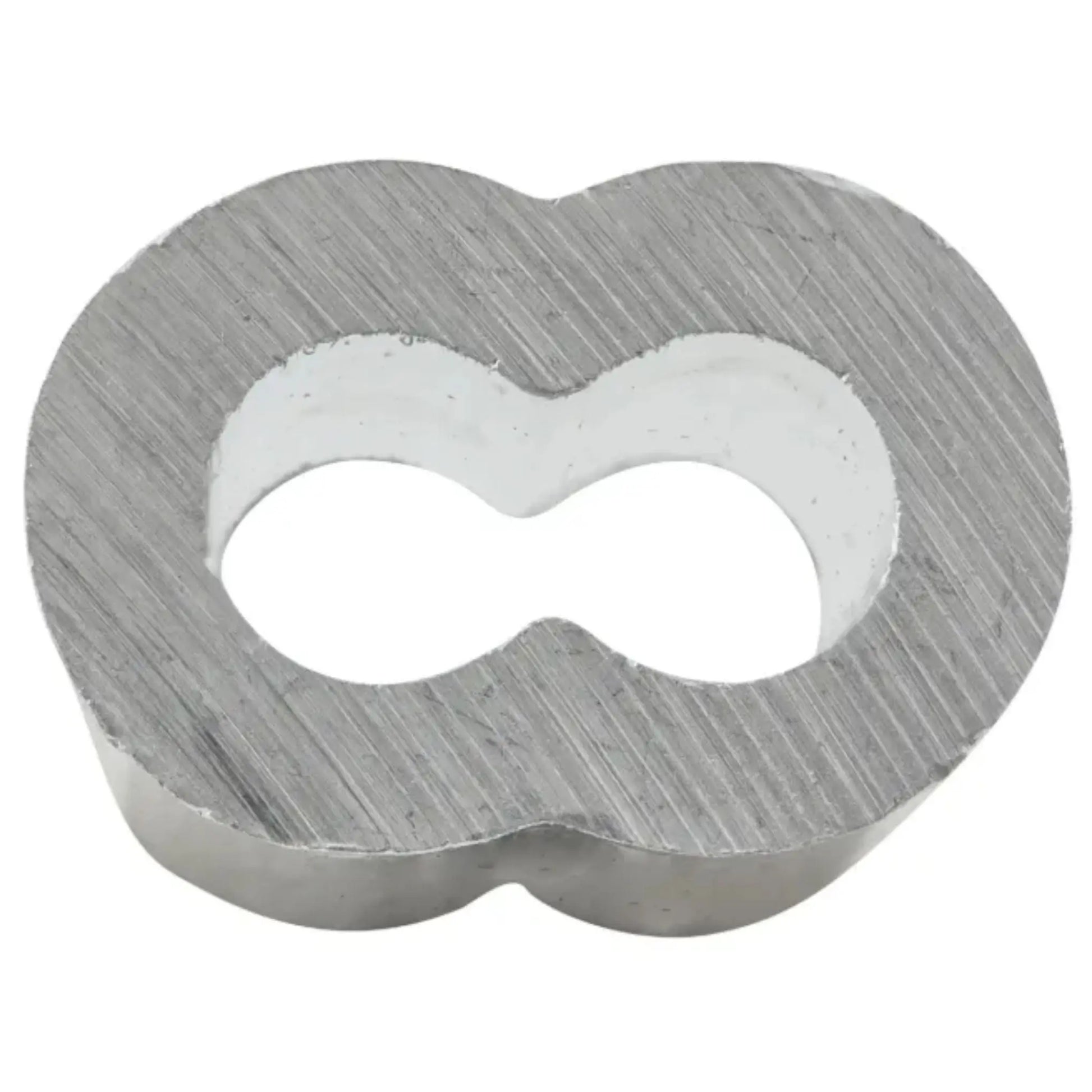 50pz Casquillo Aluminio Doble 1/4" Dogotuls Acero Cable - Dogotuls - detalle
