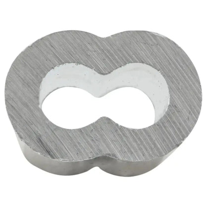 50pz Casquillo Aluminio Doble 1/4" Dogotuls Acero Cable - Dogotuls - detalle