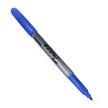 Marcador Tinta Permanente Zebra Punto Fino Azul Escolar - Zebra - detalle