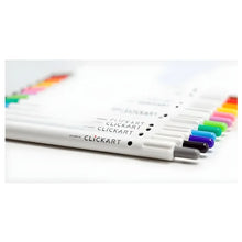 6 Marcador Clickart Surtido Zebra - Zebra - vista lateral