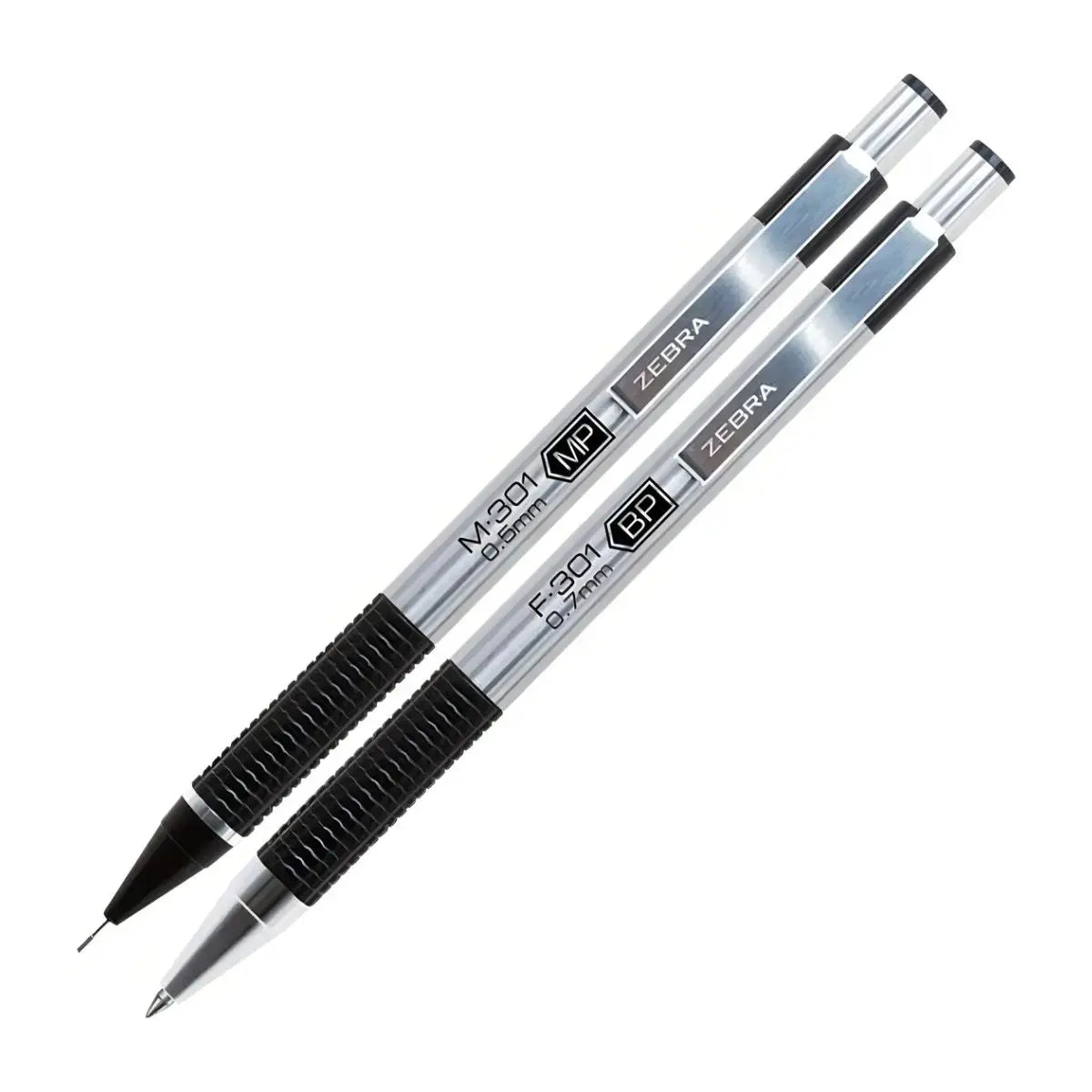Juego Boligrafo Portaminas  MF-301 Negro Zebra - Zebra - vista lateral