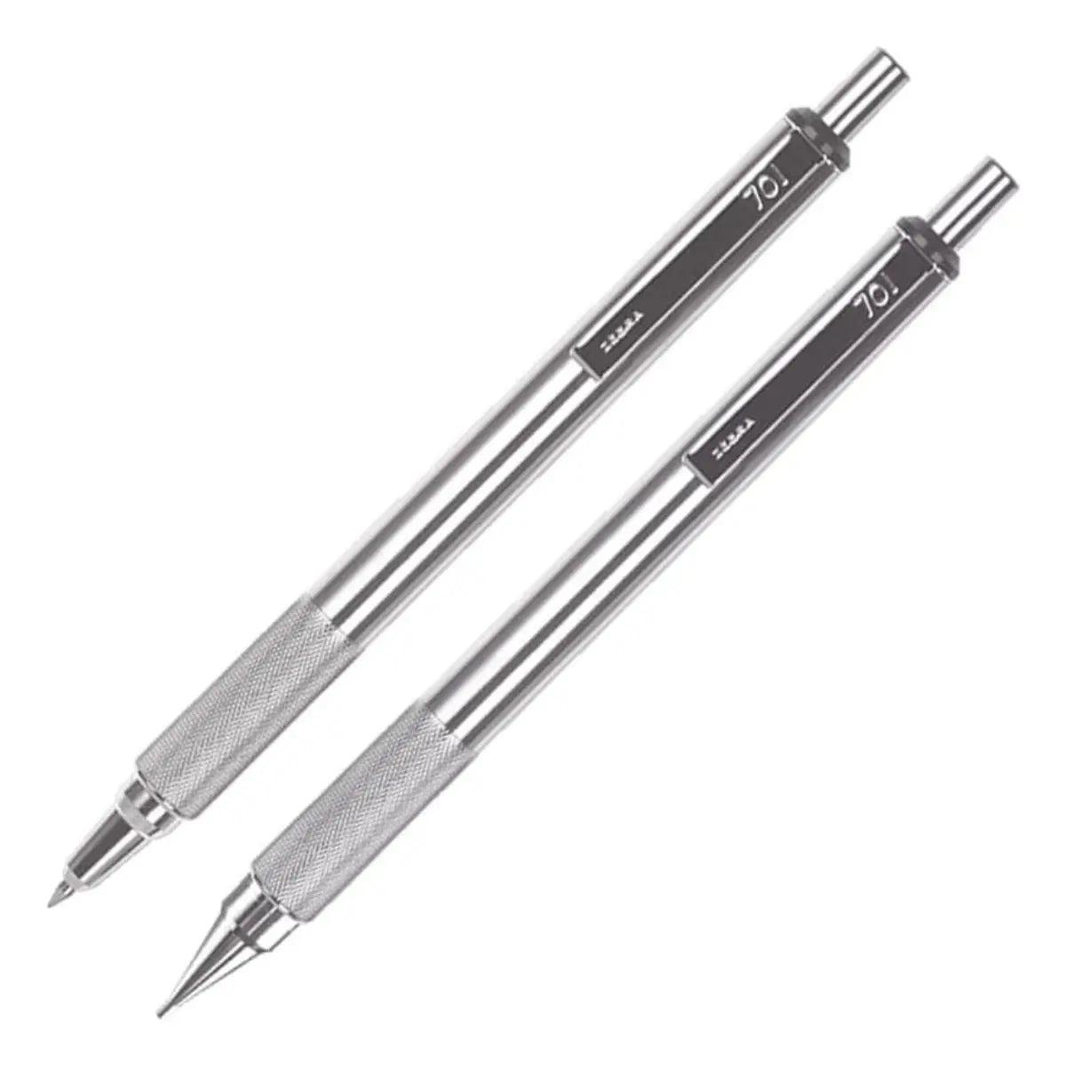 Juego Boligrafo F 701 Y Lapicero M 701 Zebra Retractil 0.7mm - Zebra - vista trasera