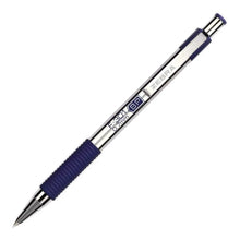 12 Boligrafo Retractil F-301 Zebra Punto Fino 0.7 Mm Azul - Zebra
