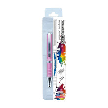 Pluma Slide Pen Zebra Punto Mediano Mini Color Rosa - Zebra - vista trasera