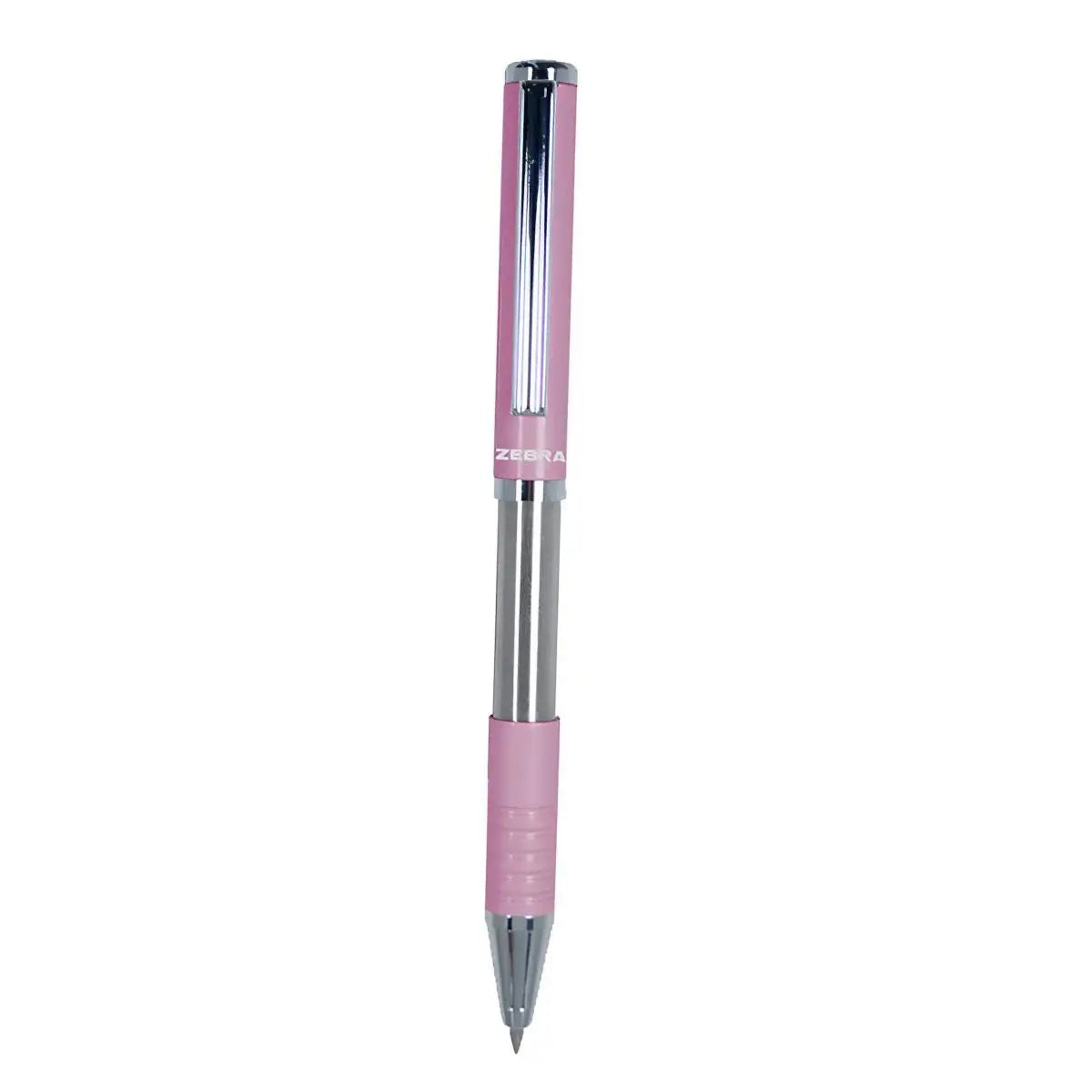 Pluma Slide Pen Zebra Punto Mediano Mini Color Rosa - Zebra - vista lateral