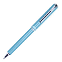 Pluma Slide Pen Zebra Punto Mediano Color Azul Claro - Zebra