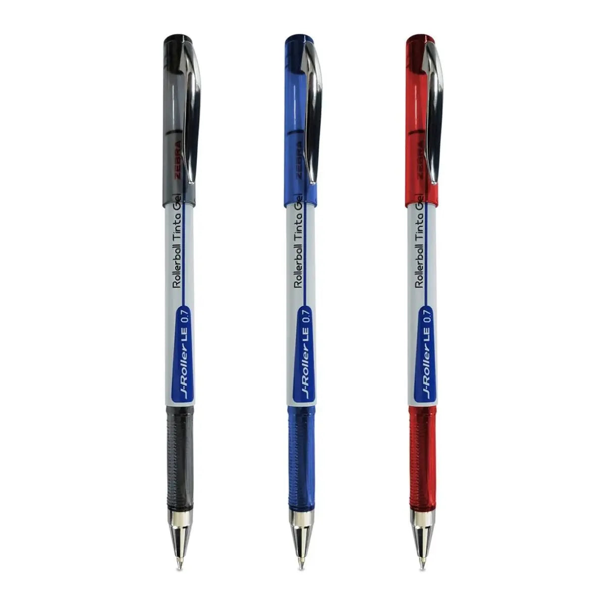 Boligrafo Gel Zebra J Roller 3 Colores Punta 0.7 Mm - Zebra - empaque