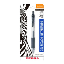 Boligrafo Sarasa mediano Negro Zebra - Zebra - vista trasera