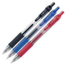 3 Boligrafo Sarasa retractil neg/azu/roj Zebra - Zebra