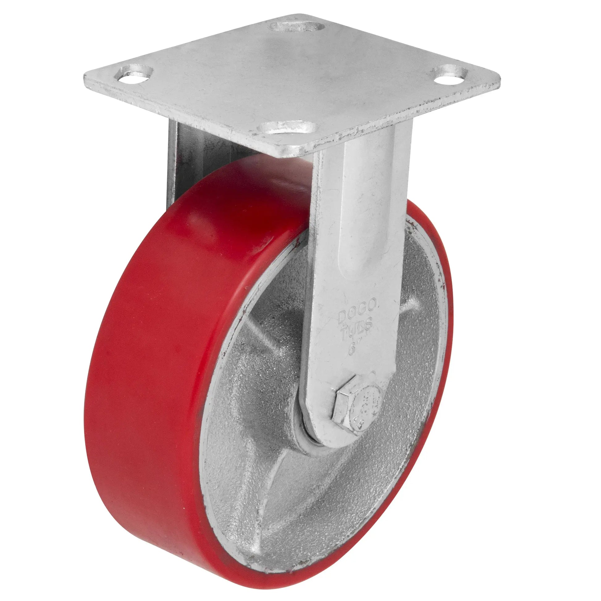 Rodaja Fierro PU Rojo 6" Dogotuls Fija - Dogotuls - empaque