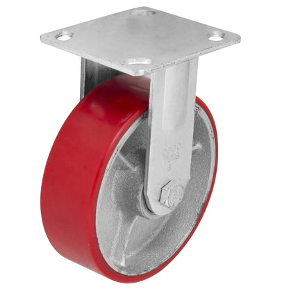 Rodaja Fierro PU Rojo 6" Dogotuls Fija - Dogotuls - empaque