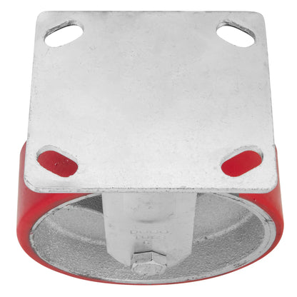 Rodaja Fierro PU Rojo 6" Dogotuls Fija - Dogotuls