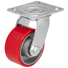 Rodaja Fierro Poliuretano Placa 4´´ Rojo Dogotuls - Dogotuls - vista trasera