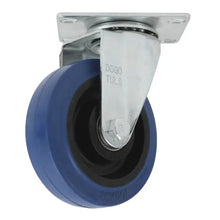 RODAJA GOMA ELASTICA AZUL GIRATORIA 5" - Dogotuls