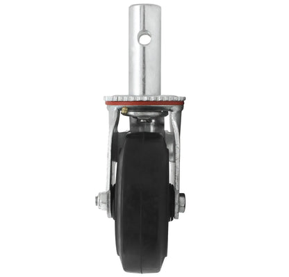 Rodaja Andamio 6" Dogotuls Hule Fierro Giratoria con Freno - Dogotuls - empaque