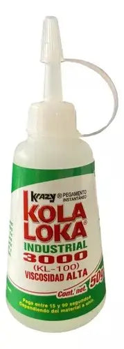 Paquete 6/u Pegamento Kola Loca Vis/3000 20gr - Kolaloka - vista lateral