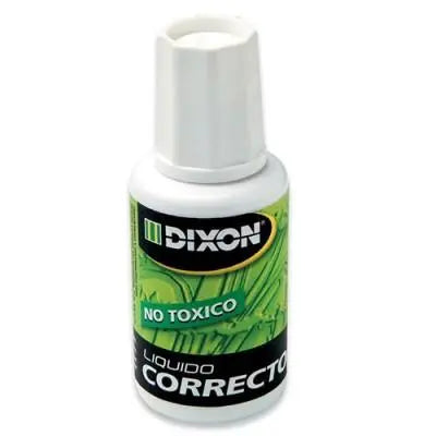 Corrector Líquido Dixon Frasco C/ Brocha Secado Rápido 20ml - Dixon - vista lateral