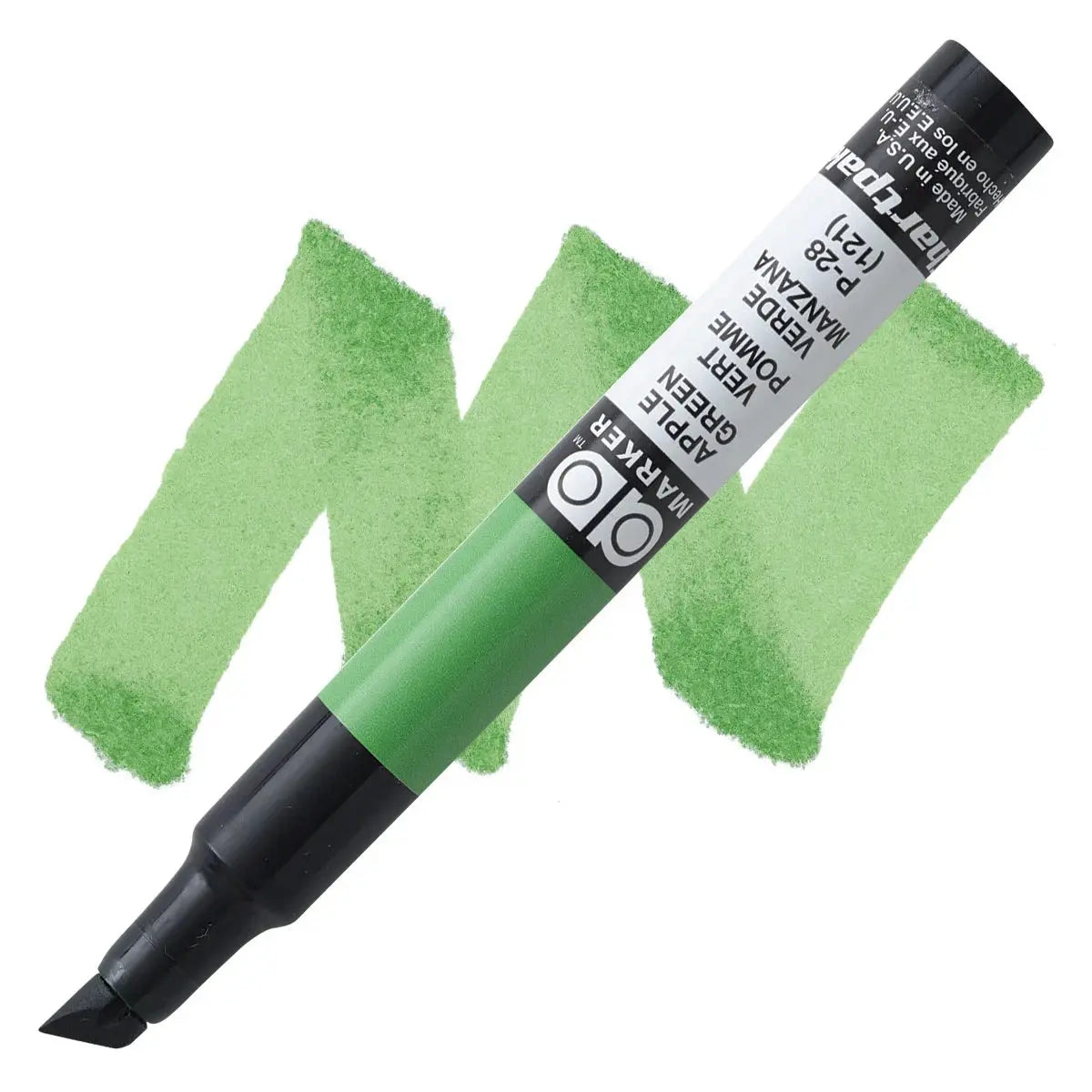 CHARTPAK - MARCADORES PUNTA TRIPLE TRI-NIB Apple Green 28 - chartpak