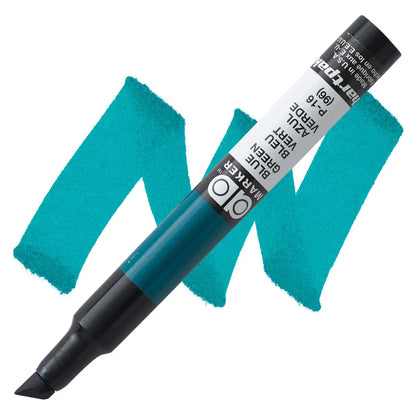 CHARTPAK - MARCADORES PUNTA TRIPLE TRI-NIB Blue Green 16 - chartpak