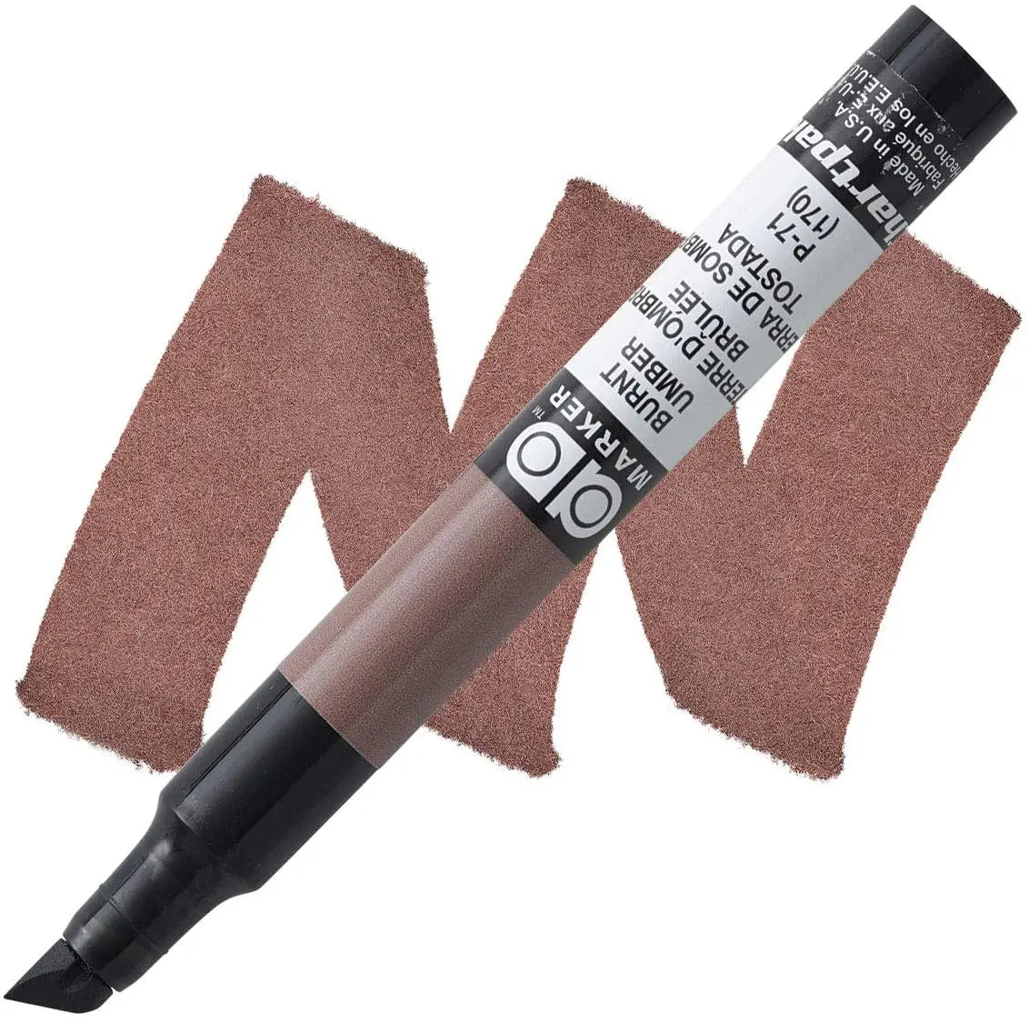 CHARTPAK - MARCADORES PUNTA TRIPLE TRI-NIB Burnt umber 71 - chartpak