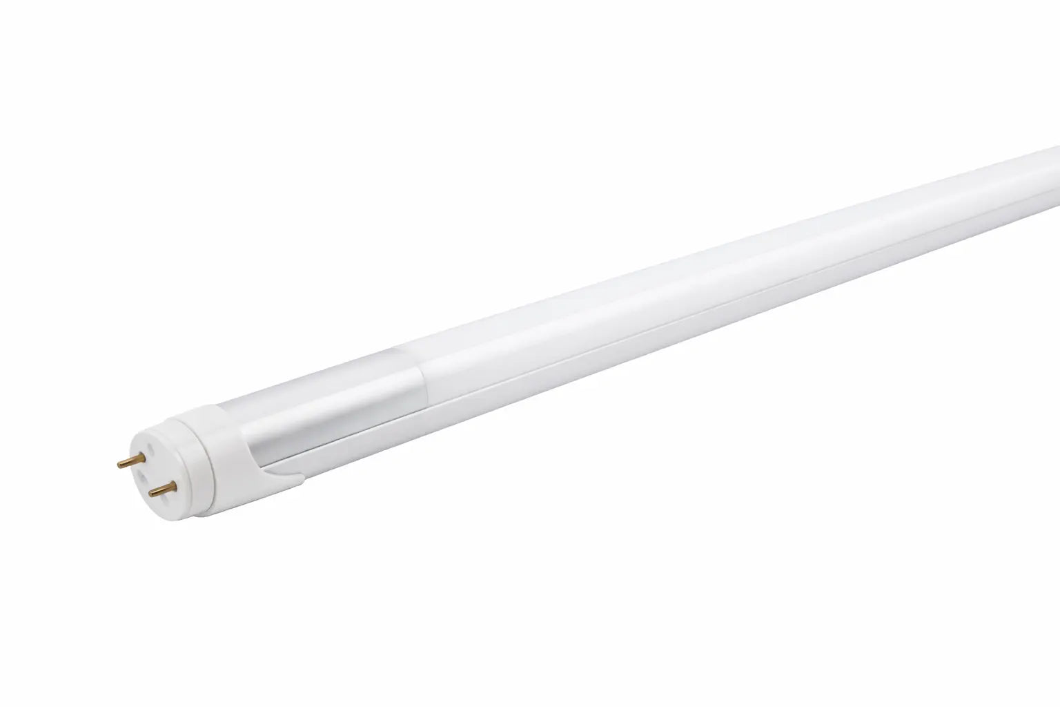 Tubo Led Opalino Con Pin T8 Media Aluminio Media Pc 2400 Mm 36 W Blanco Adir - Adir