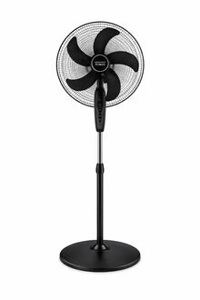 Ventilador De Pedestal 20" Negro Silent Turbo Power Adir - Adir