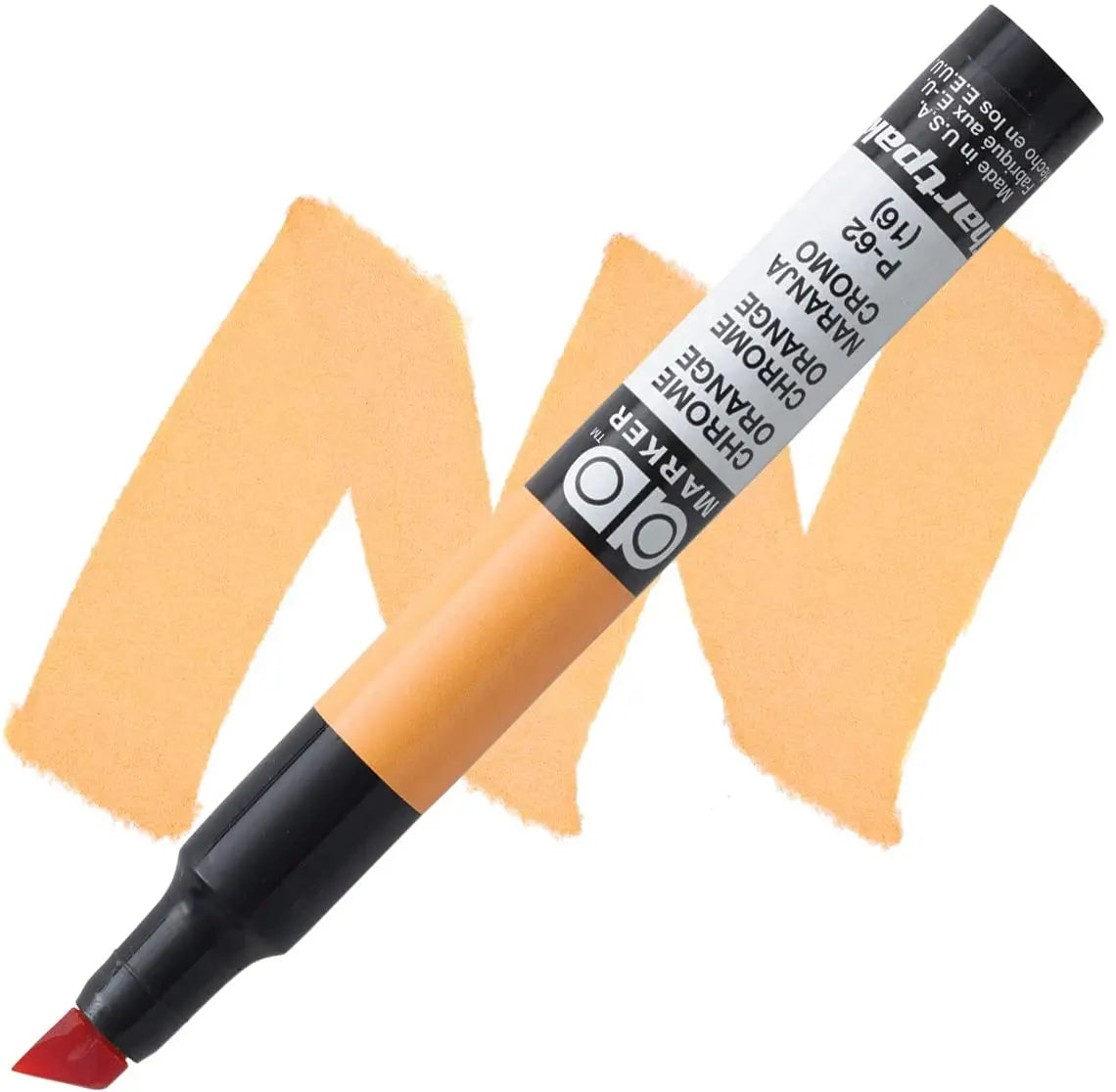 CHARTPAK - MARCADORES PUNTA TRIPLE TRI-NIB Chrome orange 62 - chartpak