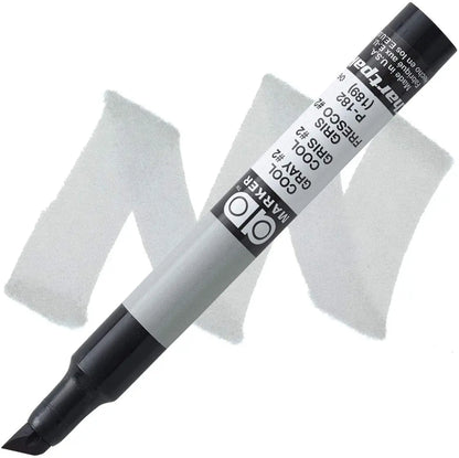 CHARTPAK - MARCADORES PUNTA TRIPLE TRI-NIB Cool Gray 2 182 - chartpak