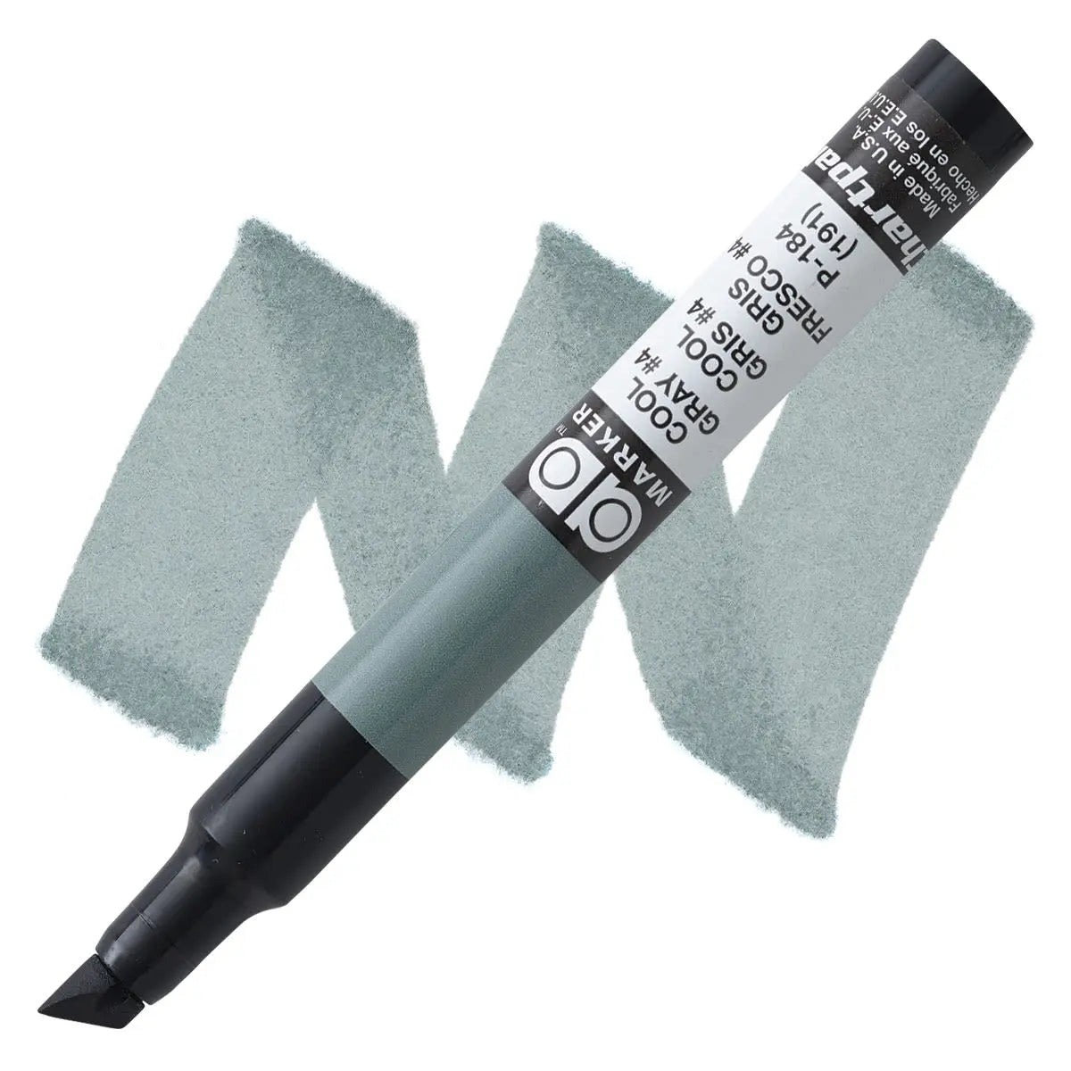 CHARTPAK - MARCADORES PUNTA TRIPLE TRI-NIB Cool Gray 4 184 - chartpak