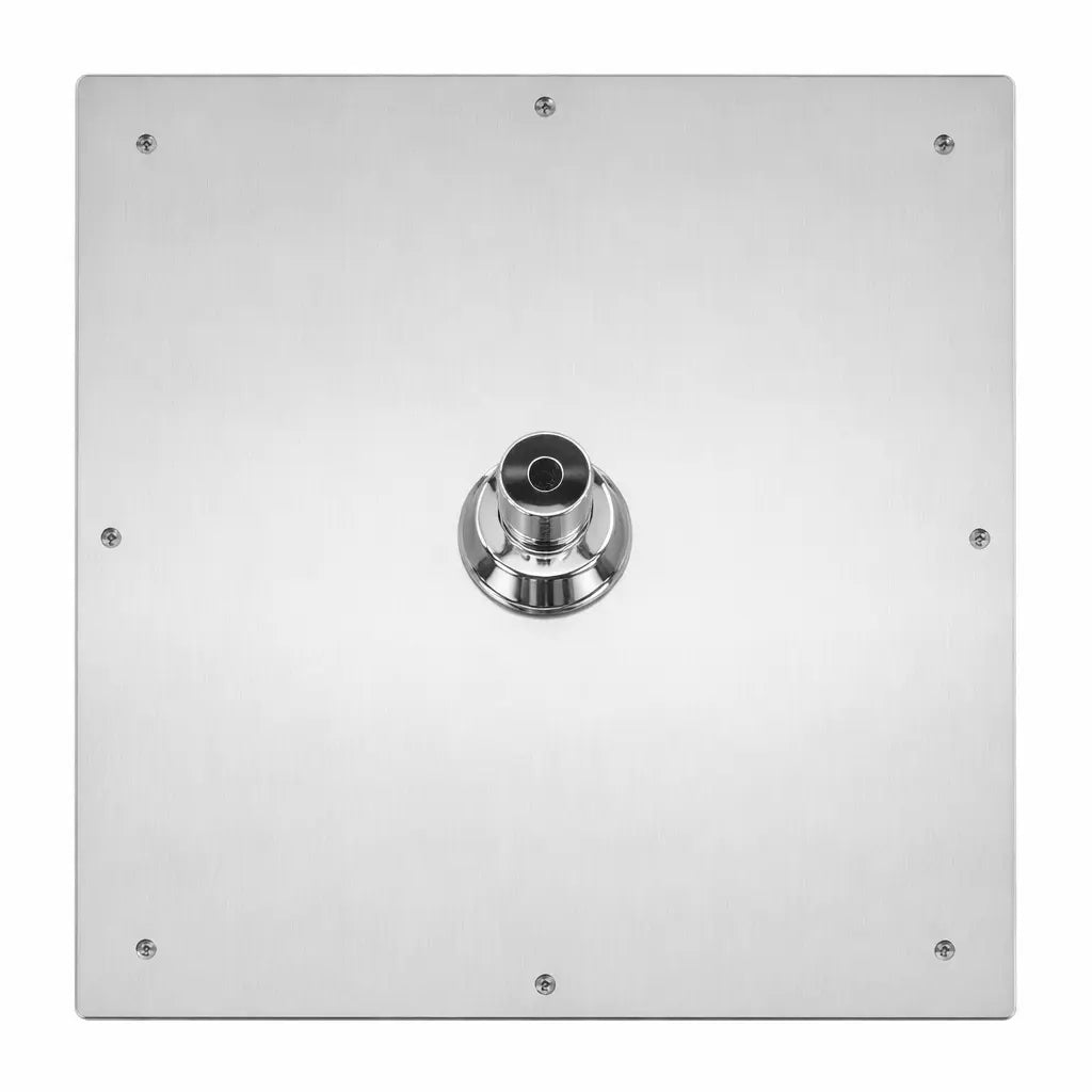 Regadera Cuadrada 6" Acero Inox Deluxe Cnx - CNX - vista trasera