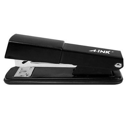Engrapadora Tira Completa A-ink Metalica Negra Oficina - Mae - vista lateral
