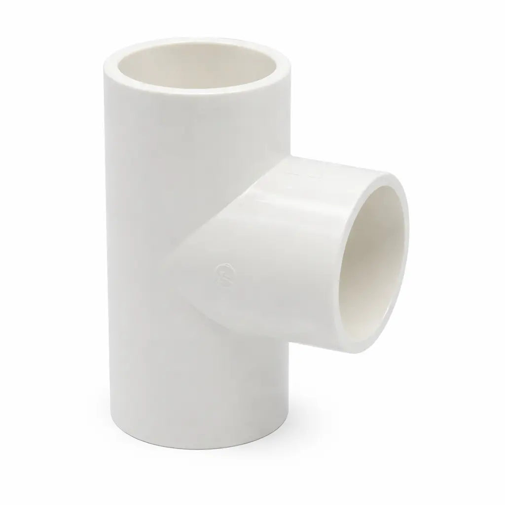 Tee De Pvc Cédula 40 Para Agua A Presión 1 1/2" Cnx - CNX - detalle