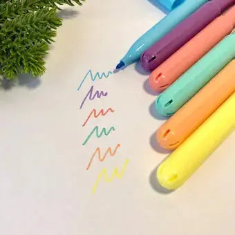 Plumones Lavables Faber Castell Fiesta Pastel 6 Pz - Faber Castell - empaque