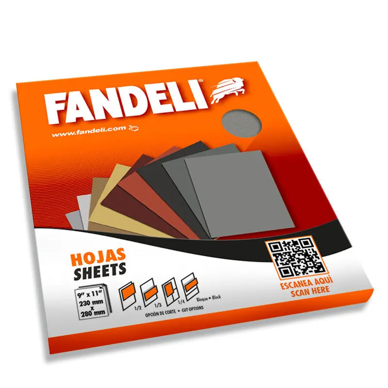 50 HOJAS A-99 5000.230m X 0.280m PAPEL FANDELI - Fandeli - vista lateral