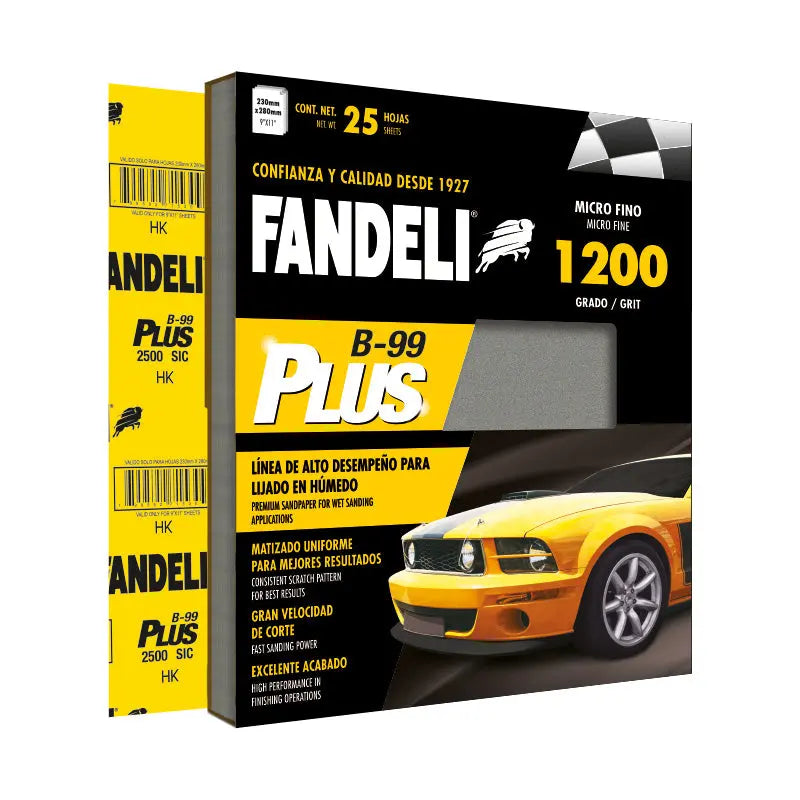 25 pzs HOJA B-99 1500 FANPLUSYW FANDELI 0.230m X 0.280m PAPEL - Fandeli - vista lateral