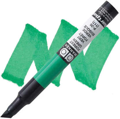 CHARTPAK - MARCADORES PUNTA TRIPLE TRI-NIB Forest Green 26 - Chartpak