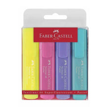 Marcadores Marcatextos Color Pastel Faber Castell Tl46 4Pz - Faber Castell - vista lateral