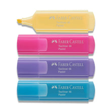Marcadores Marcatextos Color Pastel Faber Castell Tl46 4Pz - Faber Castell