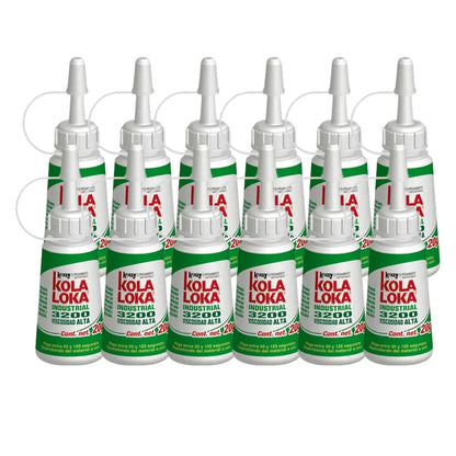Caja 12 Pegamentos Industrial Kl3200-20 G Kolaloka - Dogotuls - detalle