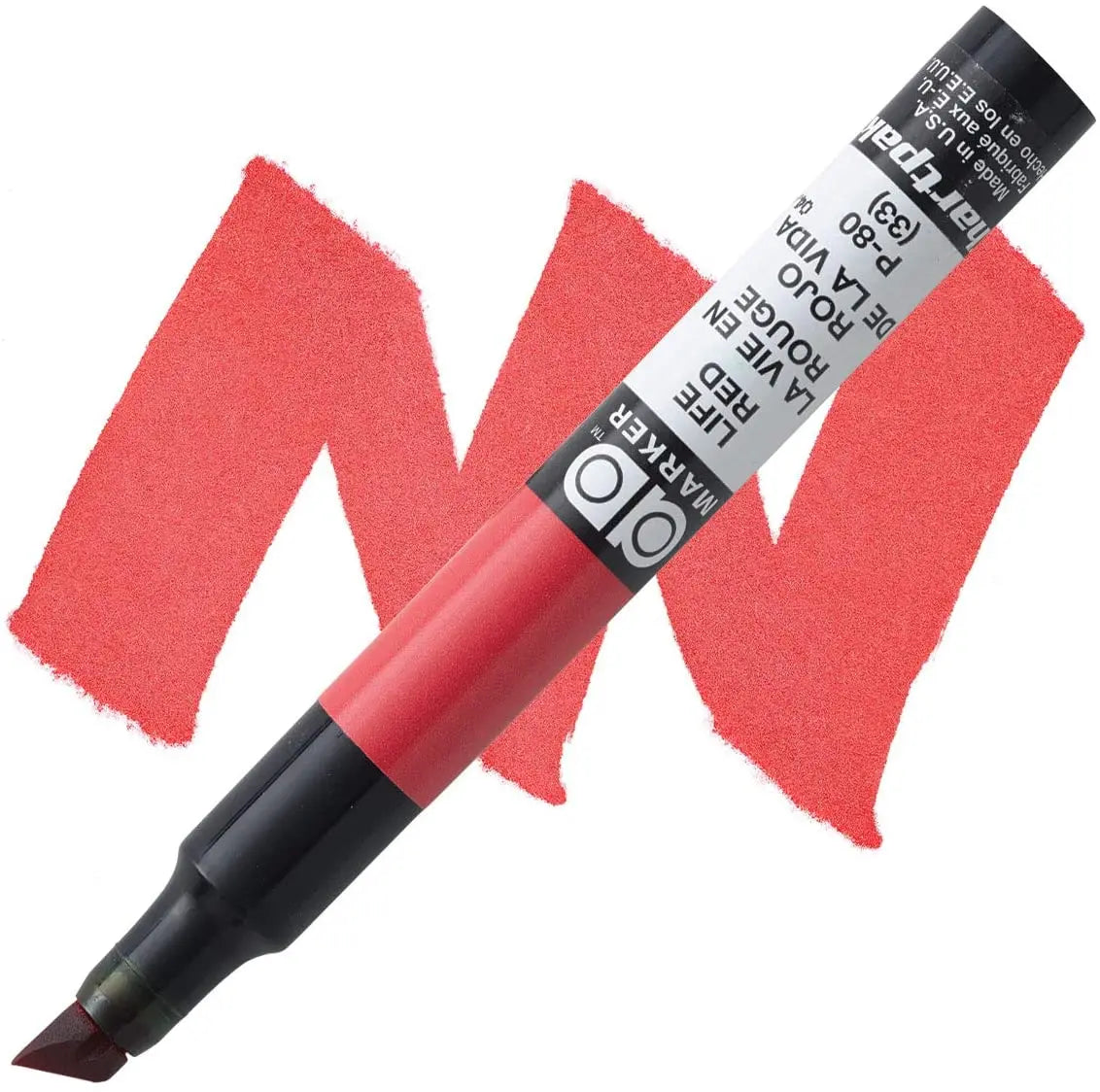 CHARTPAK - MARCADORES PUNTA TRIPLE TRI-NIB Life red 80 - Chartpak