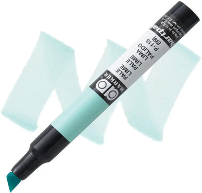 CHARTPAK - MARCADORES PUNTA TRIPLE TRI-NIB Pale Lime 118 - Chartpak