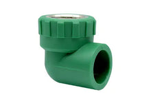 Codo Ppr Reductor Hembra Con Inserto Latón 20mm X 1/2" Conector Hidráulico Cnx - CNX