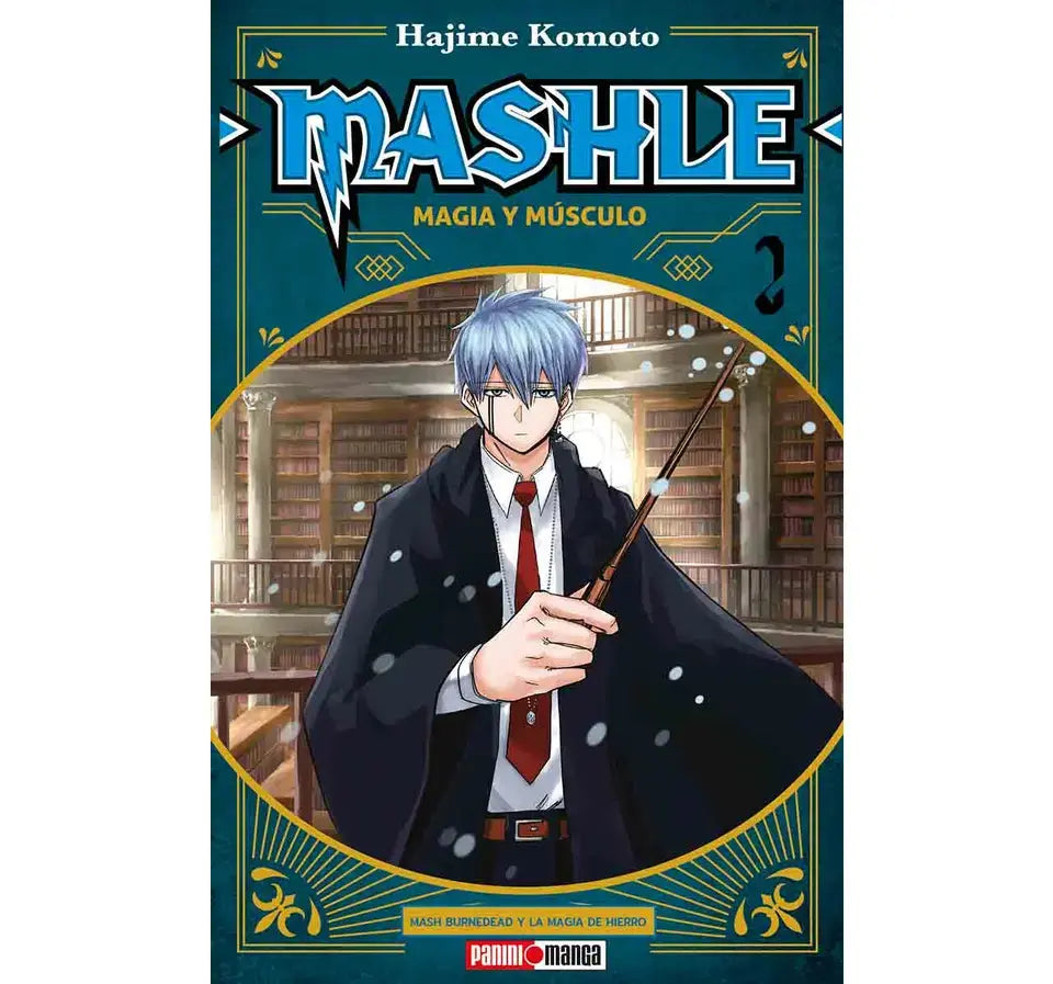Mashle Magia Y Musculos Panini Elegir Tomo Español N°2 - Panini