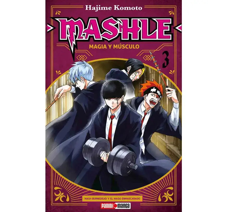 Mashle Magia Y Musculos Panini Elegir Tomo Español N°3 - Panini